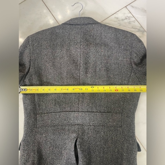 Vintage The Sovereign Men’s Suit Jacket Sport coat Blazer wool herringbone lined - Picture 7 of 12